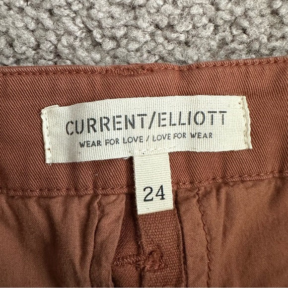 Current/Elliott Pants Womens Size 24 The Captain Slim - Picture 10 of 13
